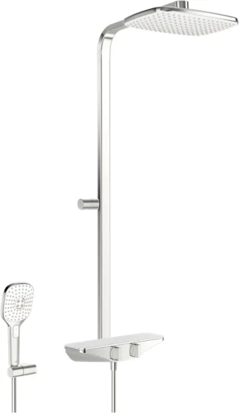 Oras Esteta Rain dusjsystem, krom