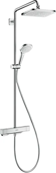 Hansgrohe Croma E Showerpipe 280 dusjsystem, 1 stråletype, krom