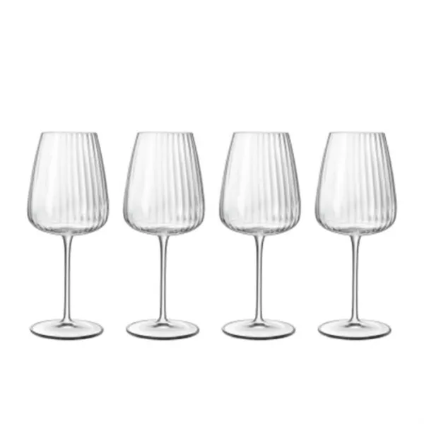 Luigi Bormioli Optica chardonnay hvitvinsglass - 55 cl 4 stk.
